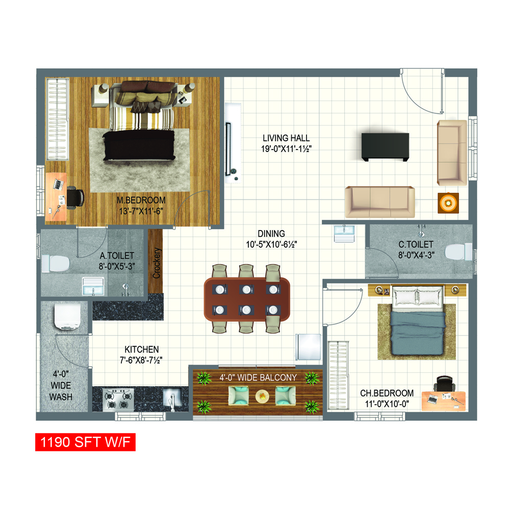 2 & 3 BHK Flats for sale in Nizampet