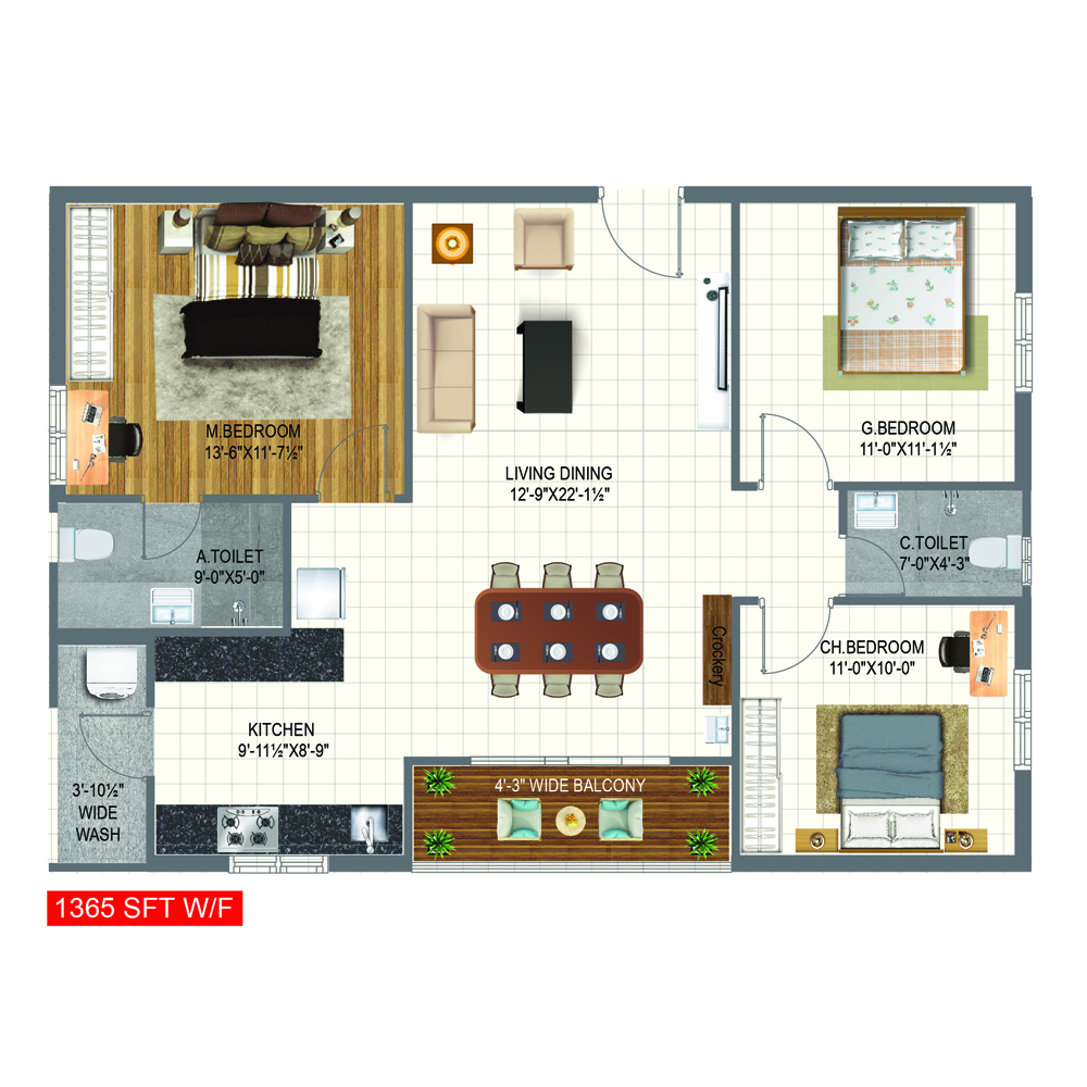 2 & 3 BHK Flats for sale in Nizampet
