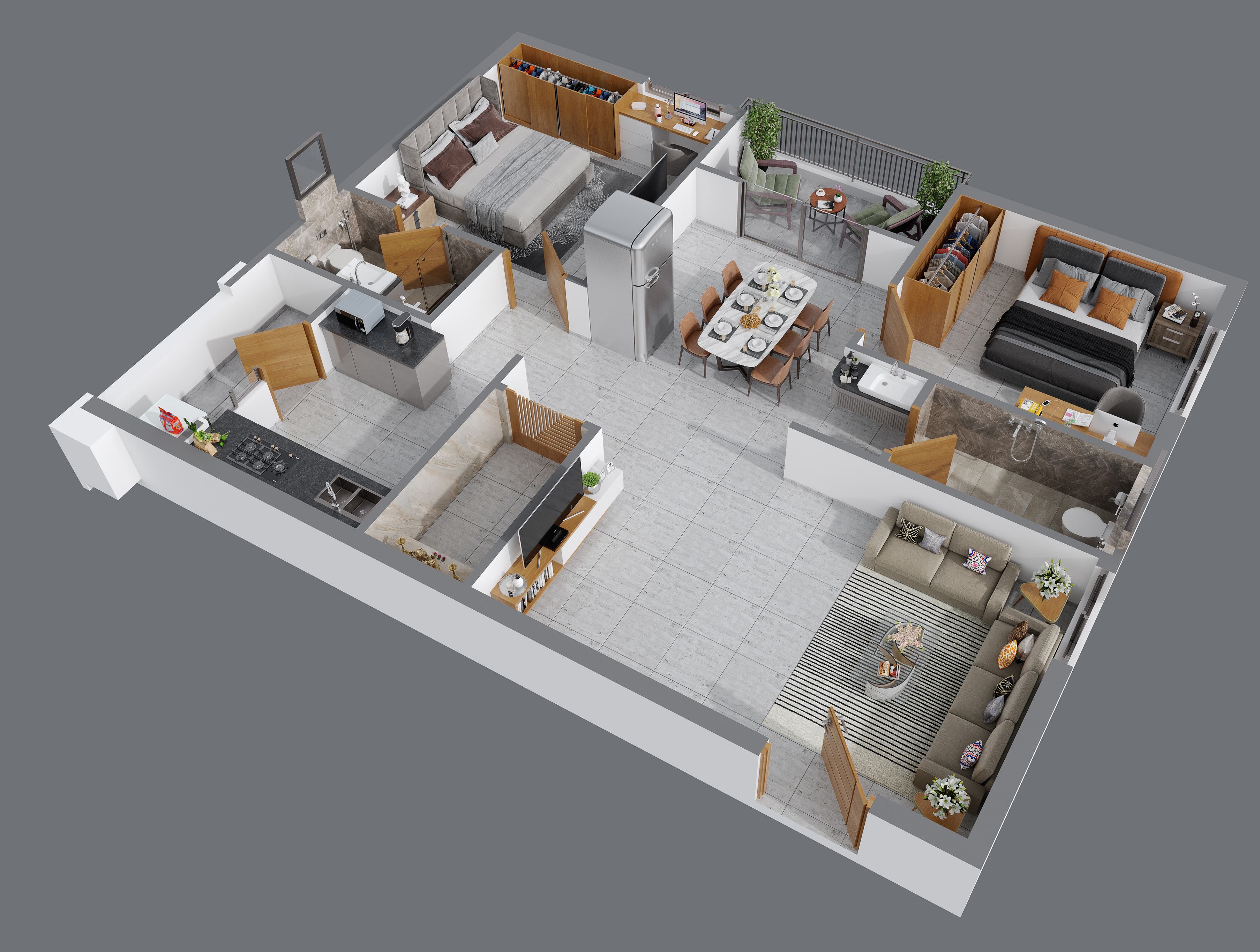 2 & 3 BHK Flats for sale in Nizampet