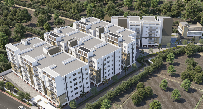 2 & 3 BHK Flats for sale in Nizampet