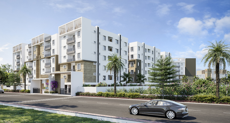 2 & 3 BHK Flats for sale in Nizampet
