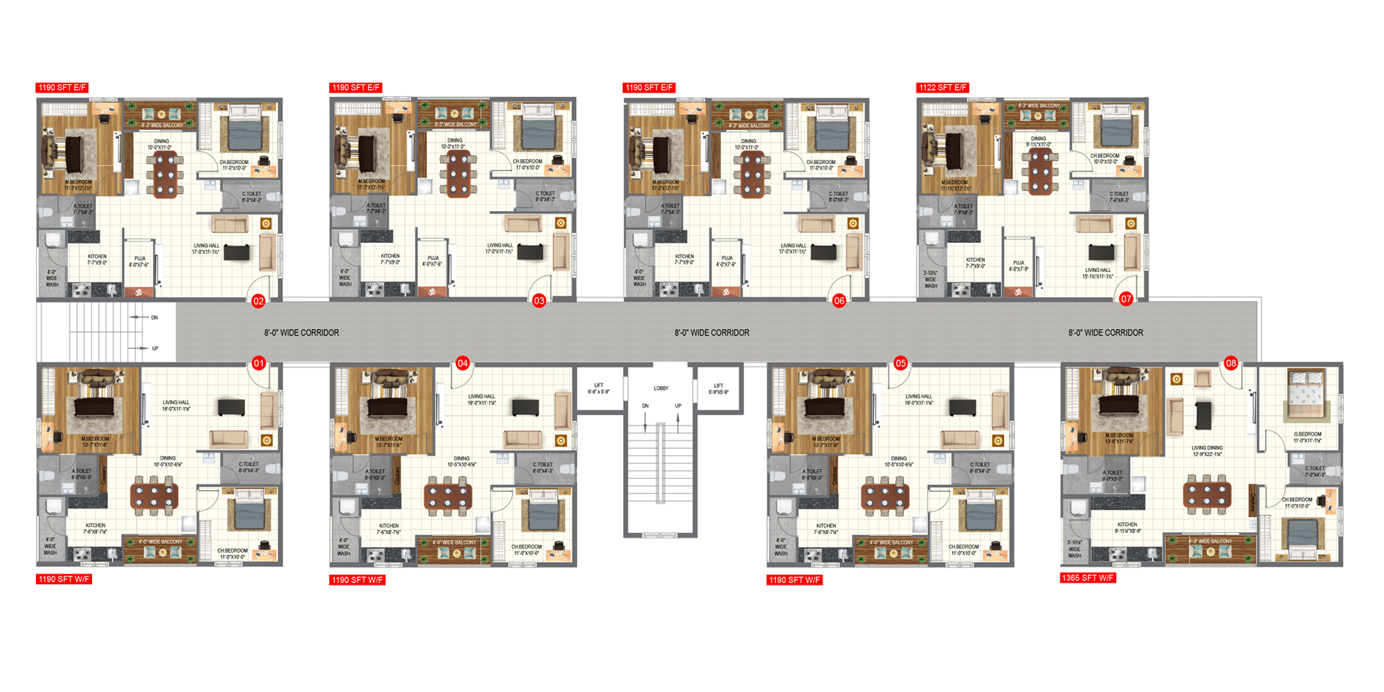 2 & 3 BHK Flats for sale in Nizampet